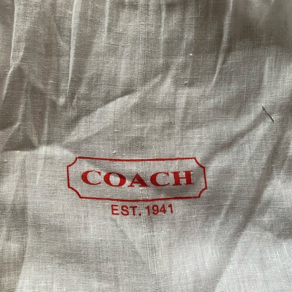 Coach Embossed Gunmetal Wristlet NWT - Picture 5 of 5